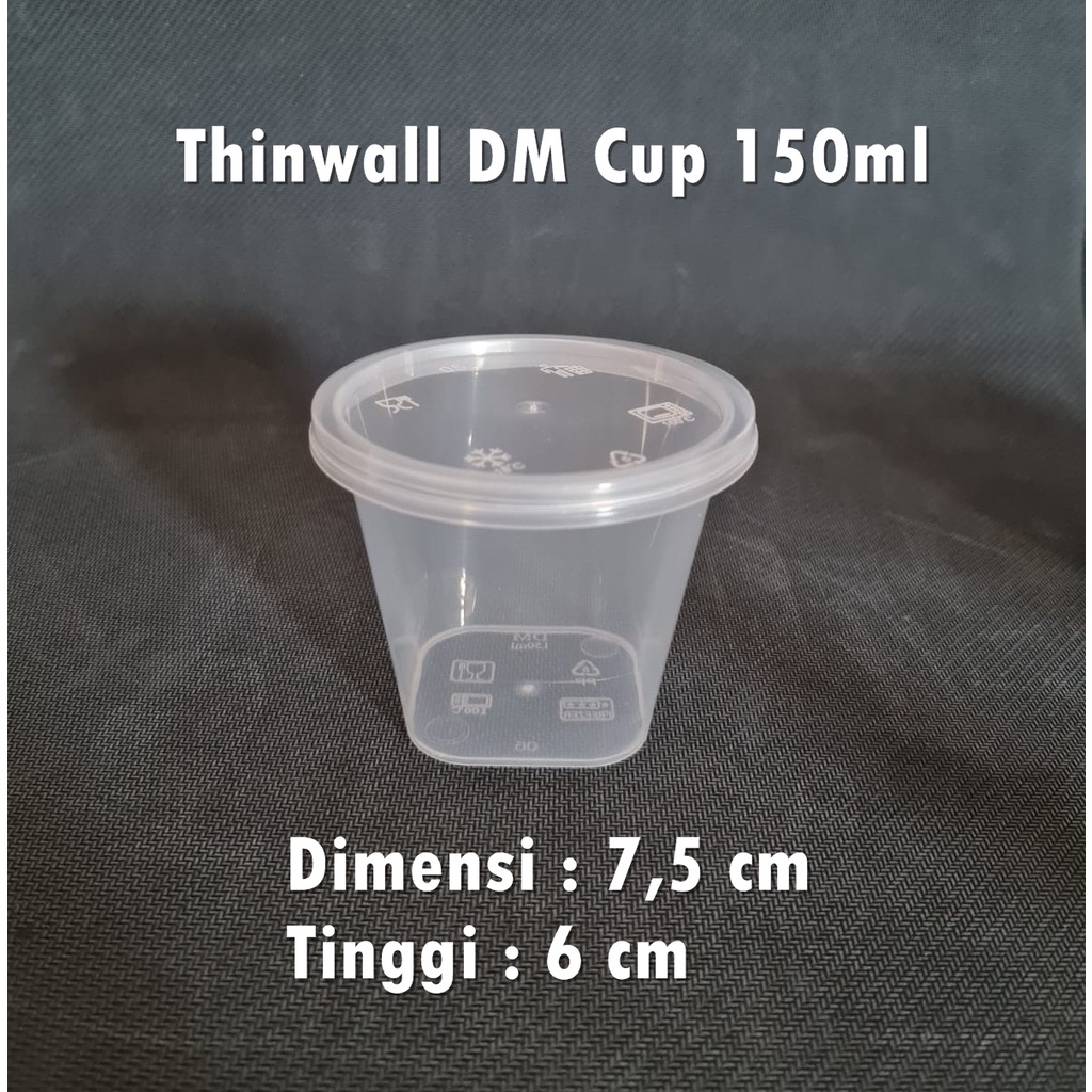 Thinwall DM Cup 150ml