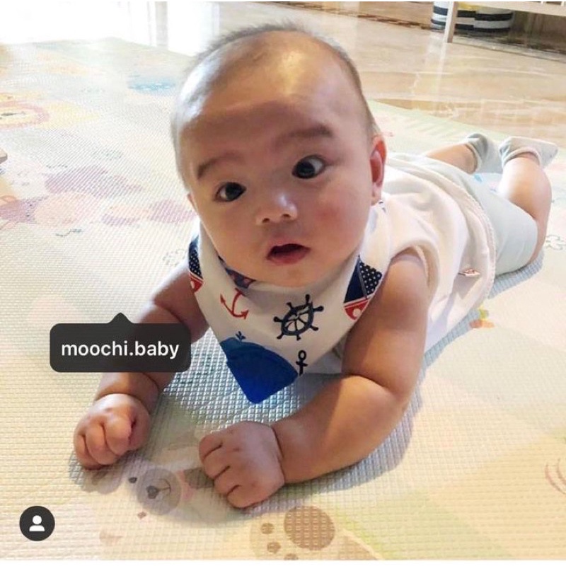 moochi Baby Bib Teether slabber tatakan iler Baby newborn