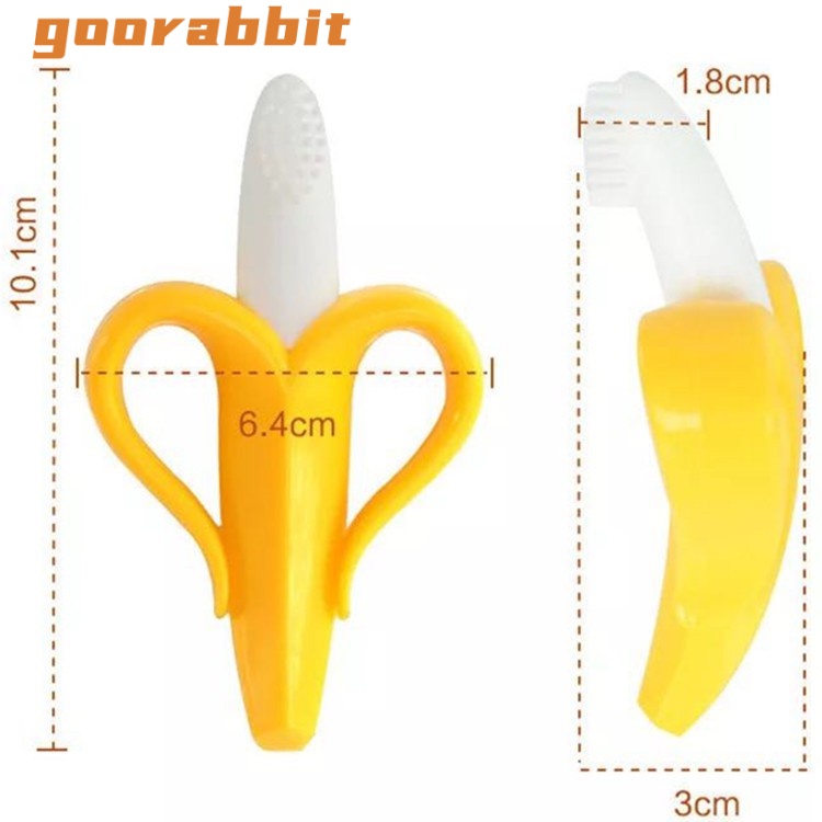 Goorabbit Mainan gutta-percha Bahan Silikon Flexible
