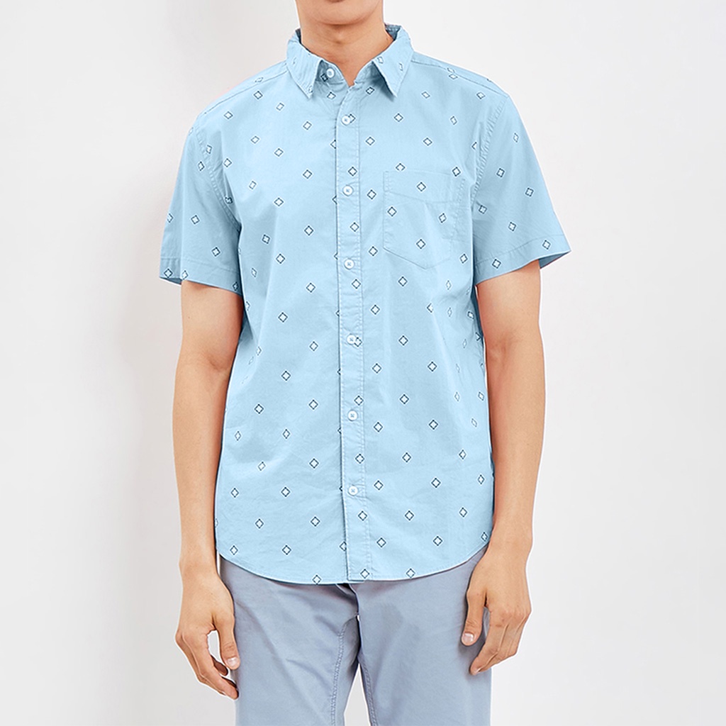 JOY SHADE Kemeja Pria Tangan Pendek AWAN by Aeropostale