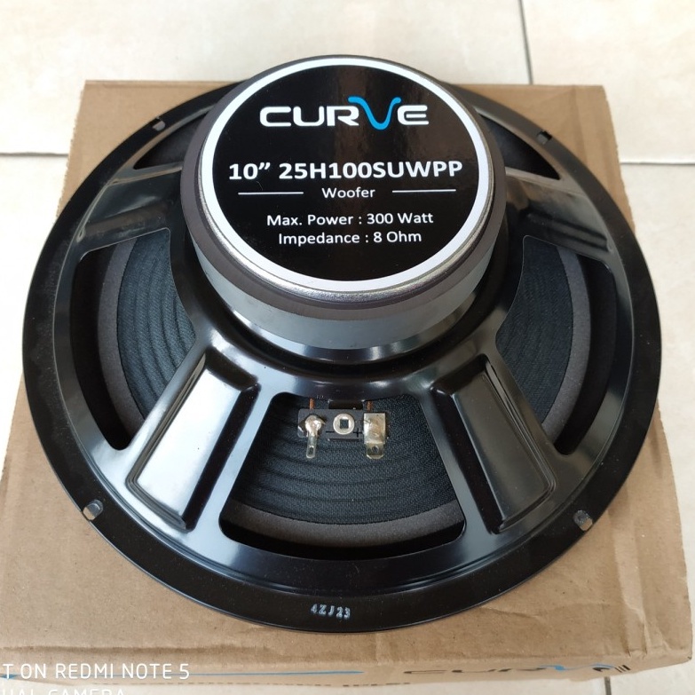 Speaker 10&quot; 10 inch CURVE 25H100SUWPP Woofer 300Watt