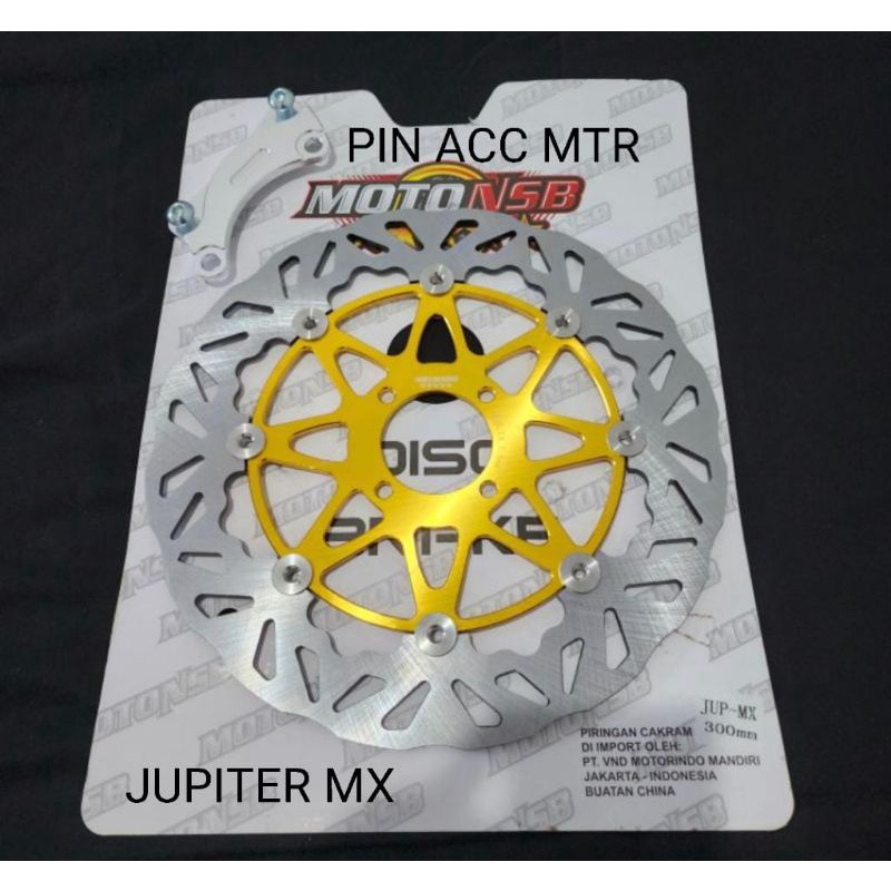 PIRINGAN DISC CAKRAM REM DEPAN MODEL COPY KTC UK 300MM PLUS BREKET JUPITER MX OLD JUPITER MX NEW PNP