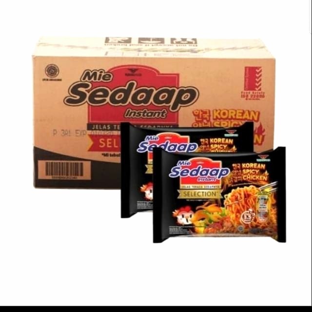 

Mie sedaap goreng selection 90 gr 1 dus isi 40 bks