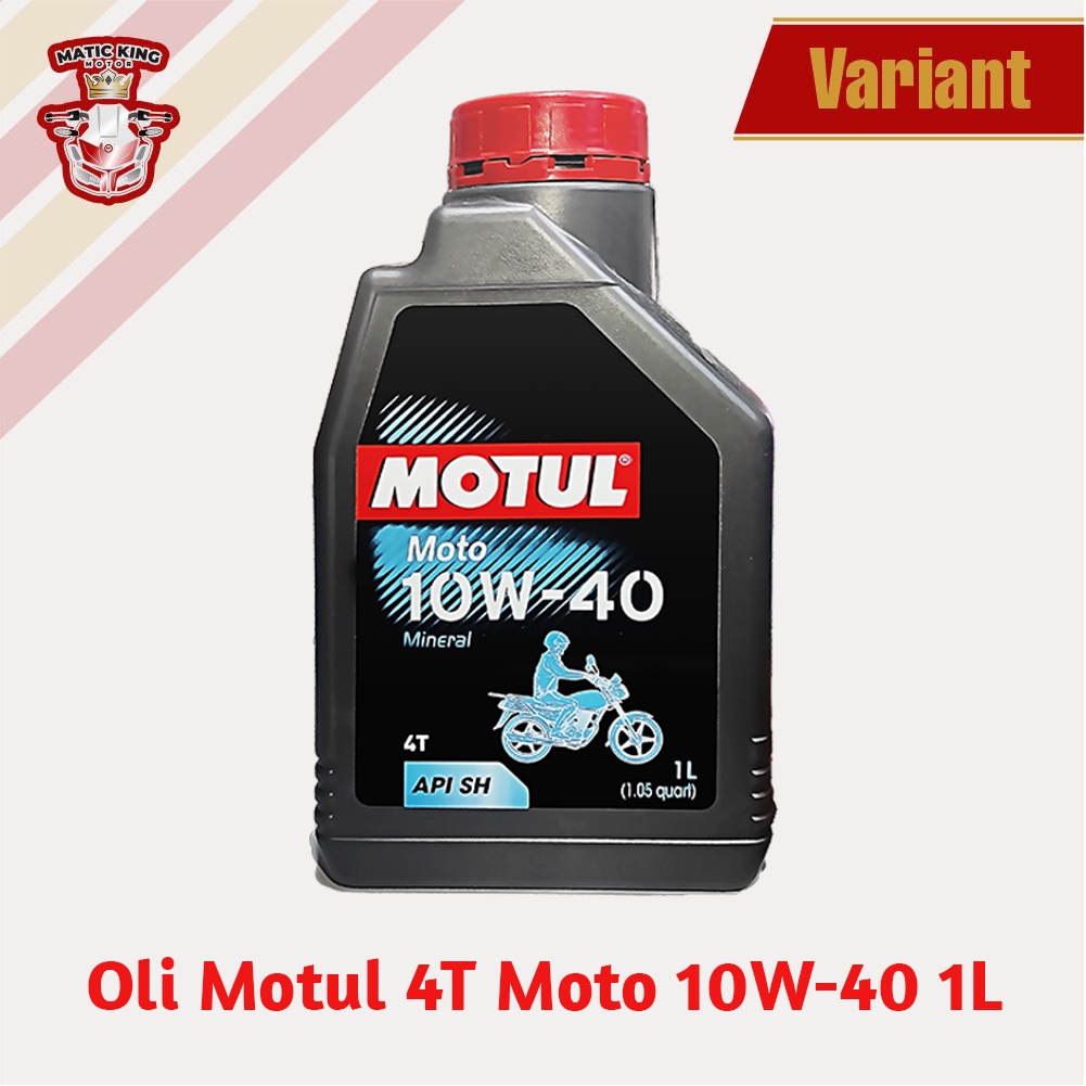 Motul Oli Mesin GP Matic 10W-40 MB API SL MOTOR 4 Tak 1L