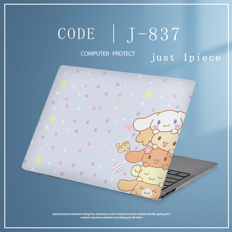 1pc Universal Bebas Potong COD Laptop Decals CinnamorColorful Komputer Dekorasi Sticker Kulit Film Untuk ASUSVIVOBOOK OLED TP3402Z UM5302T K6400Z M1503Q FX517Z UX5401Z Full Cover Sticker