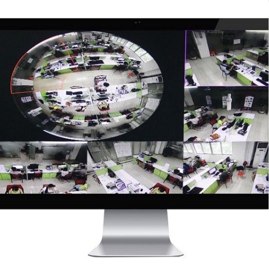 8 Ch- Nvr Vr Cam 360 Fisheye Panorama, 2 System Utk Vr Cam & Cam Onvif