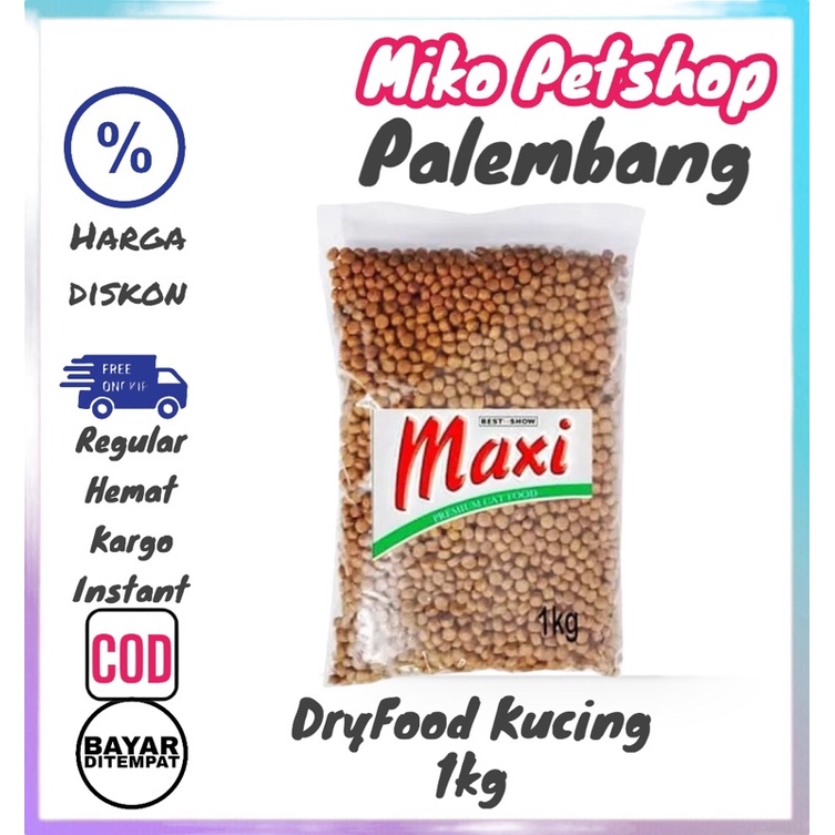 Makanan kucing MAXI catfood 1kg