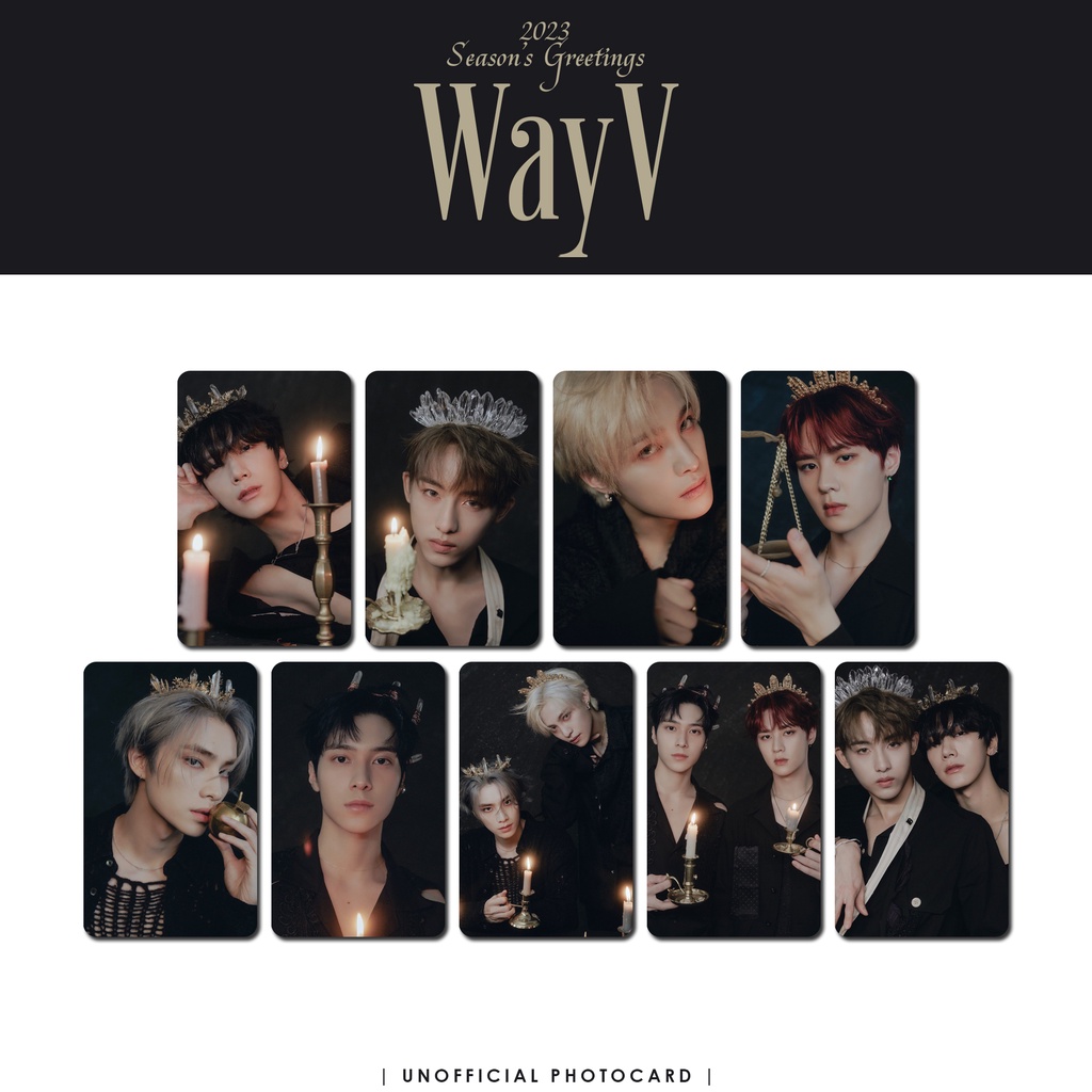 Unofficial Photocard WAYV Seasons's Greetings 2022