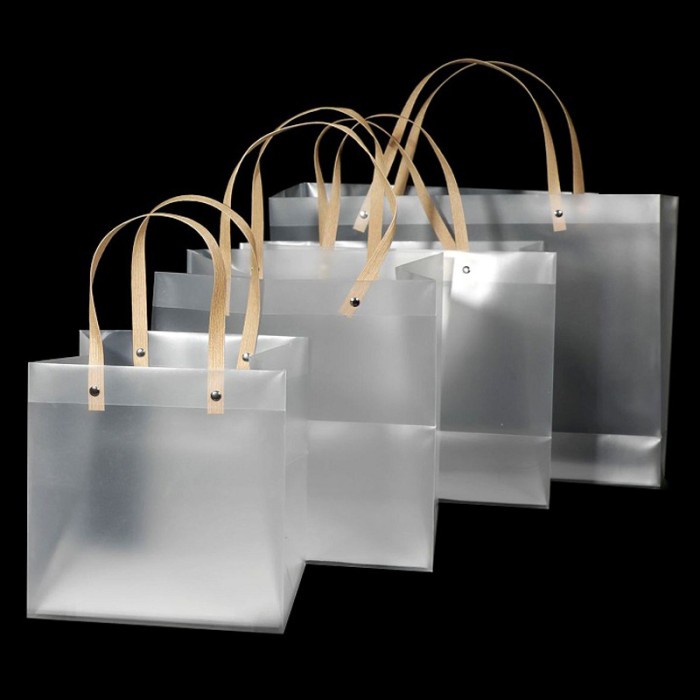 

BENLY Kantong hampers transparant ramadhan/goodie bag/paper bag bening