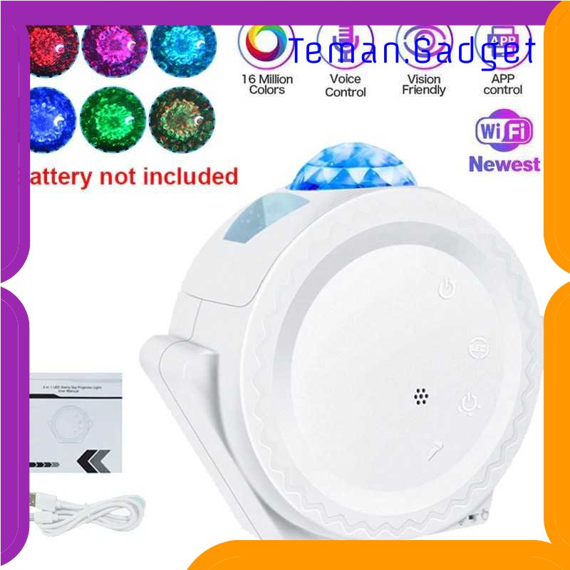 TG-LMP PDQ Lampu Proyektor Tidur Bintang Smart Wifi Light Starry Sky - SC511