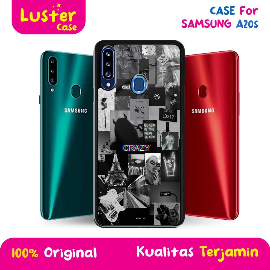 Case SAMSUNG A20S - Casing SAMSUNG A20S [ BLCK ] Silikon SAMSUNG A20S - Case Hp - Case Mewah - Cassi