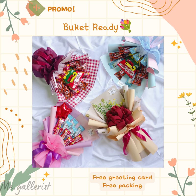 

✨Me.gallerist✨BUKET READY / Buket Snack / Buket Hijab