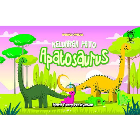 JUAL BUKU ANAK KELUARGA PATO - APATOSAURUS