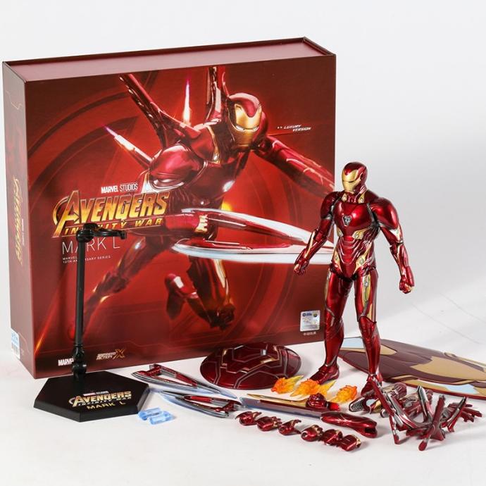 ZD Toys Marvel Ironman MK L DELUXE VERSION - Iron man Mark 50 Figure