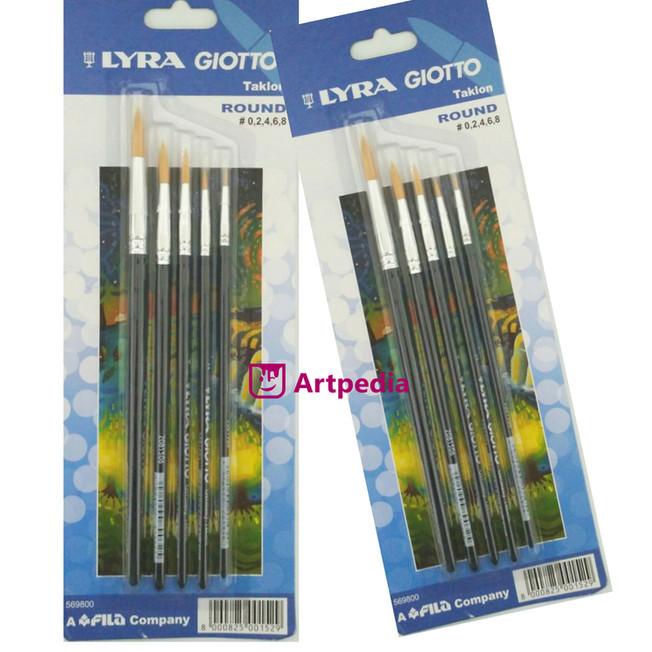 

LYRA ART BRUSH SET ROUND / KUAS BULAT SET