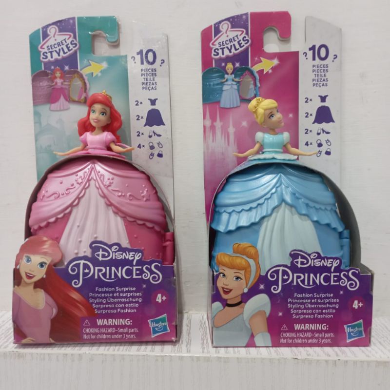 Jual Ori Original Hasbro Disney Princess Secret Styles Fashion Surprise ...