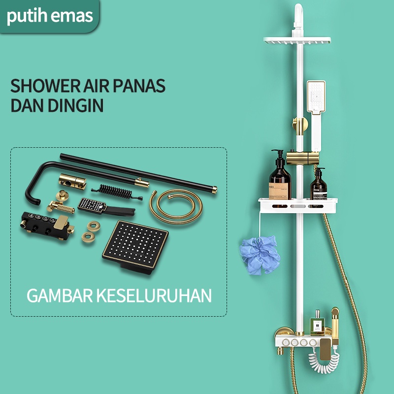 Pancuran bertekanan / Perlengkapan mandi multifungsi / Perlengkapan mandi / Pancuran hemat air