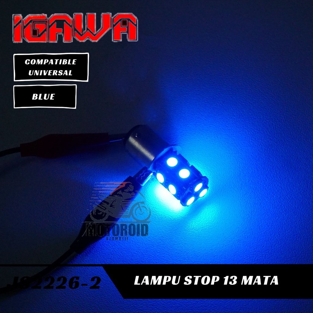 LAMPU STOP 13 MATA PNP LED STOP LAMP MOTOR LANGSUNG PASANG