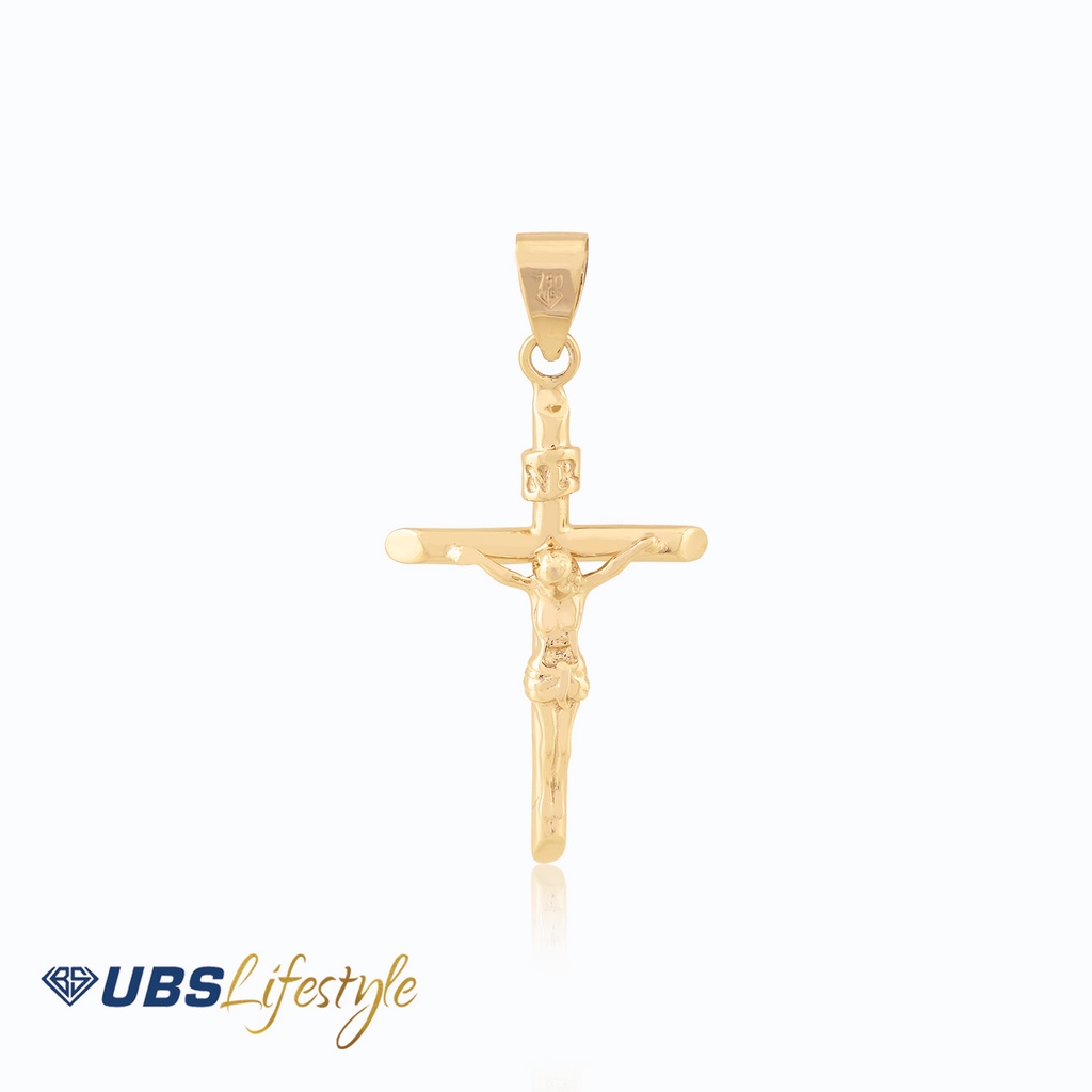 UBS Liontin Emas Salib - Clh0265 - 17K