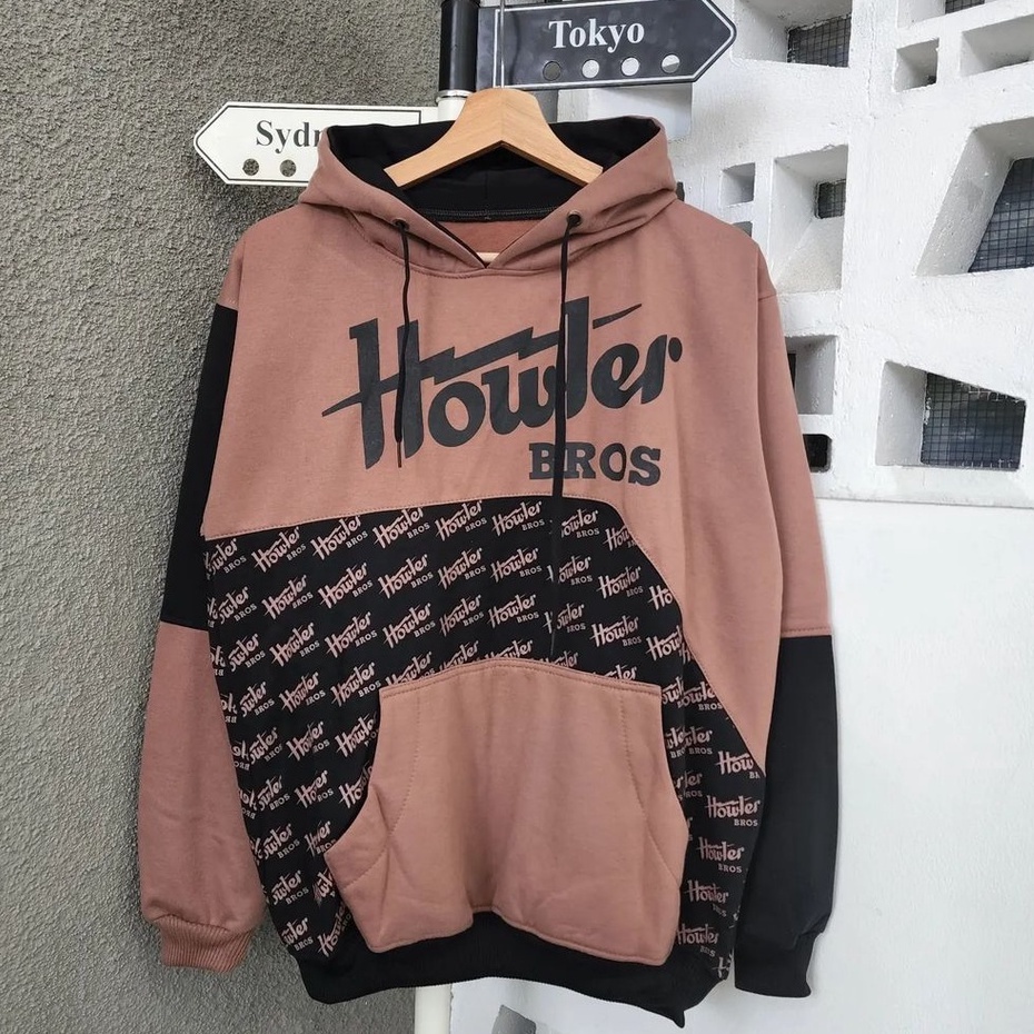 Atasan Pria Wanita Hoodie Howler Bross Gaya Simple Trendy Remaja