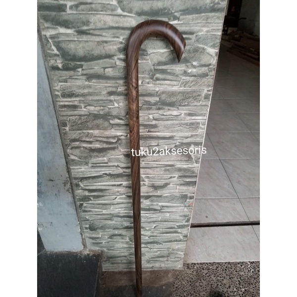 TONGKAT KAYU KALIMOSODO/TONGKAT JALAN KAYU KALIMOSODO ALAMI/TONGKAT JALAN KAYU KALIMOSODO PANJANG 10