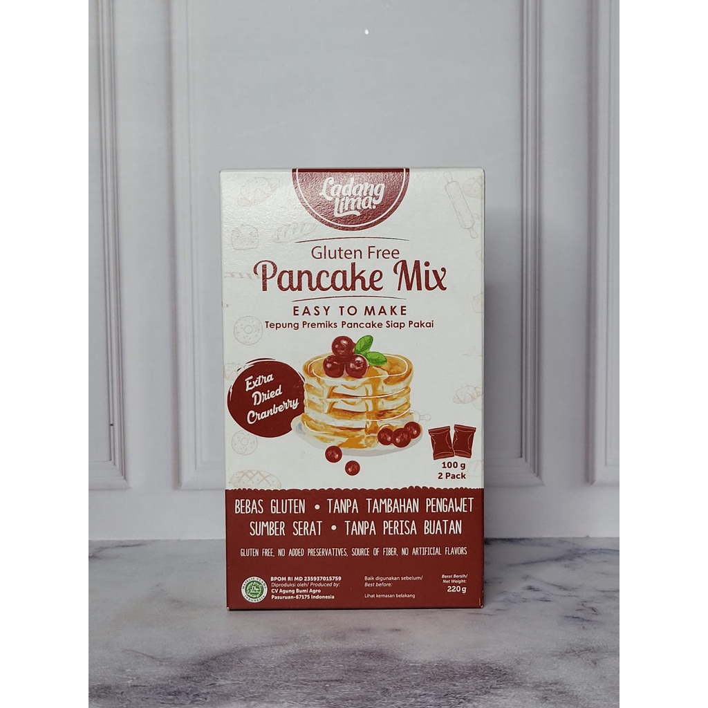 

Tepung pancake gluten free