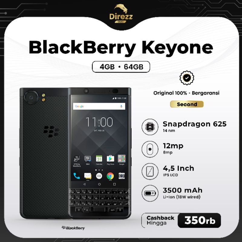 Blackberry Keyone Second