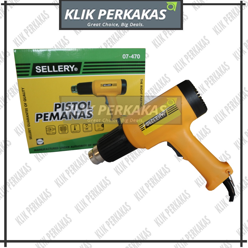 Mesin Heat Gun / Dryer 1500 Watt SELLERY 07 - 470