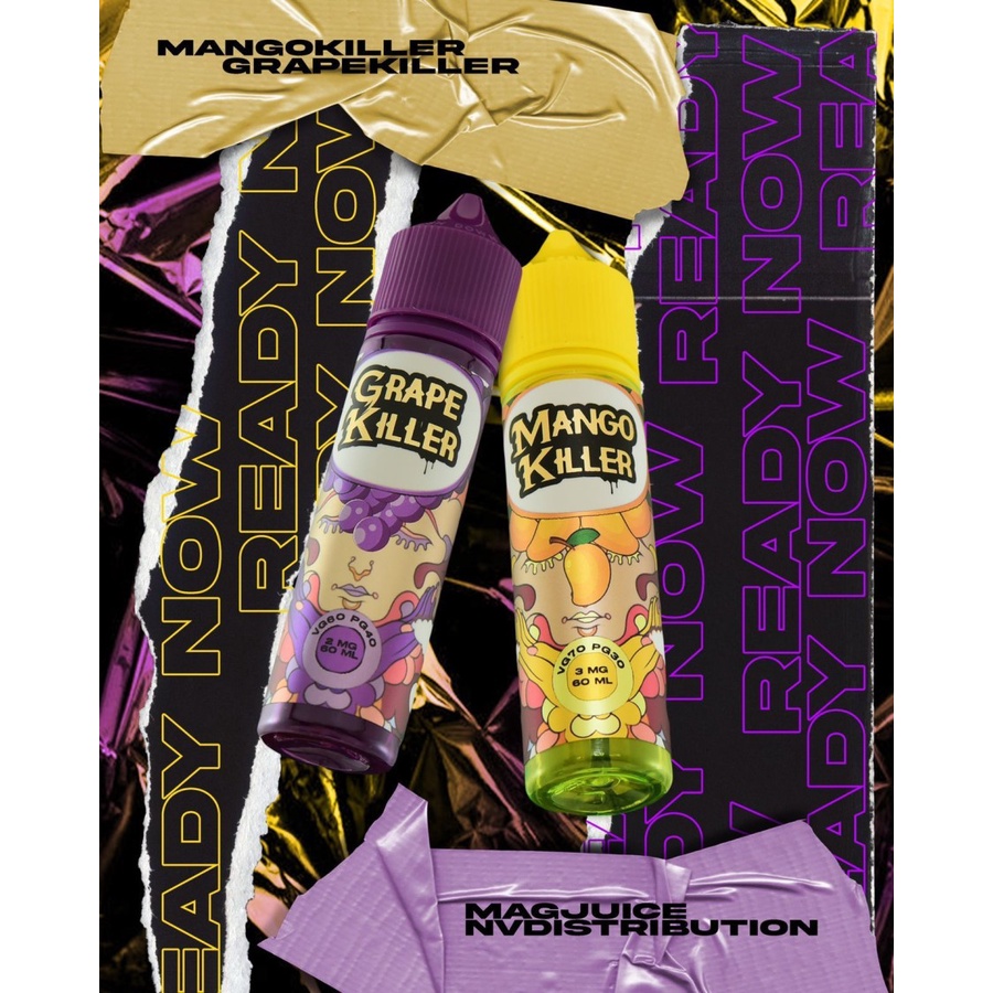 LIQUID MANGGO KILLER / GRAPE KILLER 60ML