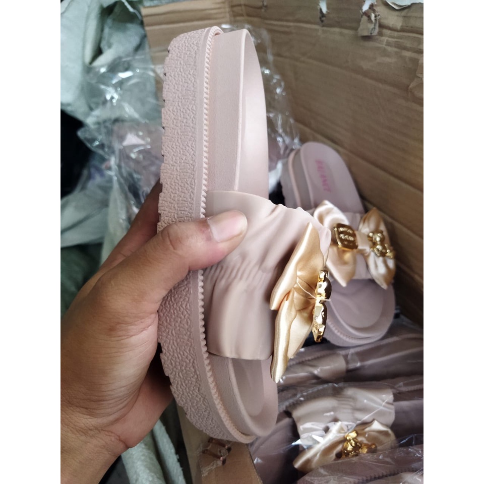 SANDAL WEDES WANITA DEWASA MODEL TERBARU VARIASI VITA BALANCE 1603-W8G (36-40) SANDAL IMPORT TERBARU