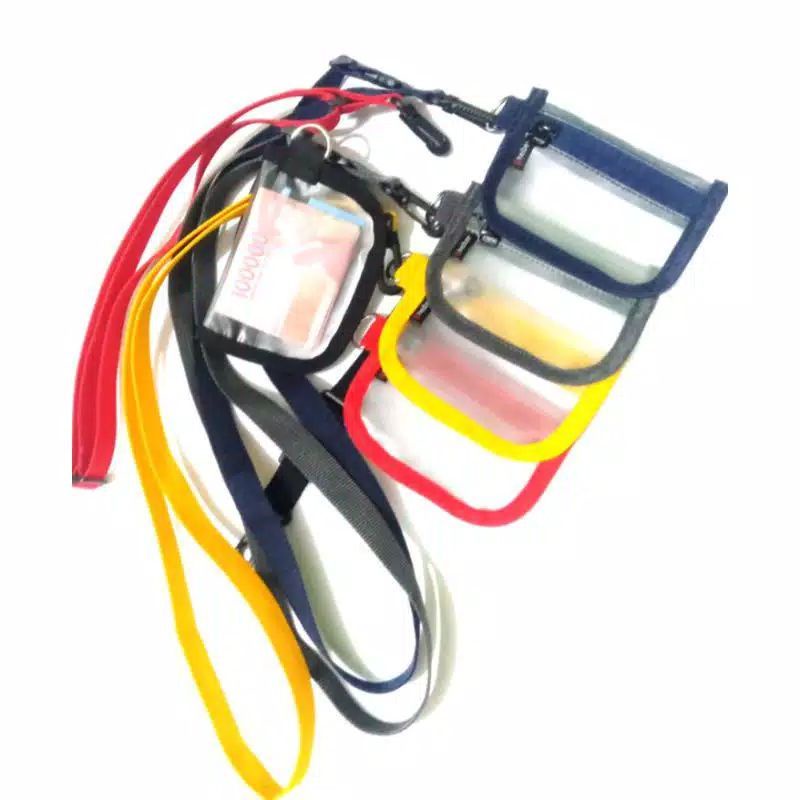 

Sako Wallet - Lanyard name tag - tempat id card - tempat uang saku - tempat pengenal