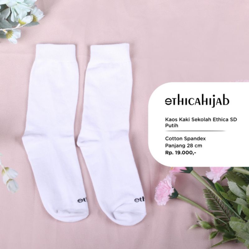 Kaos Kaki Sekolah SD SMP SMA  ® Ethica Hijab