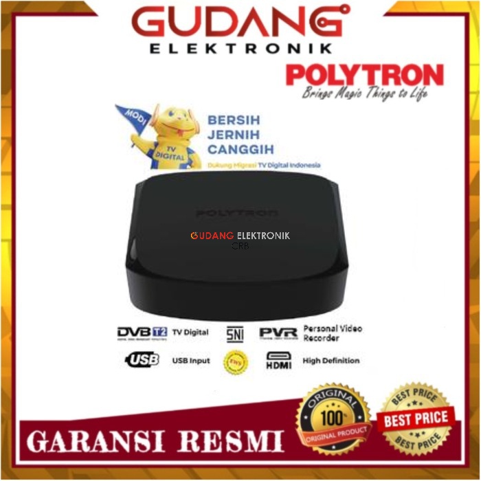 Set Top Box POLYTRON PDV700T2 NEW DIGITAL TV DVB PDV-700 T2 STB POLYTRON PDV700