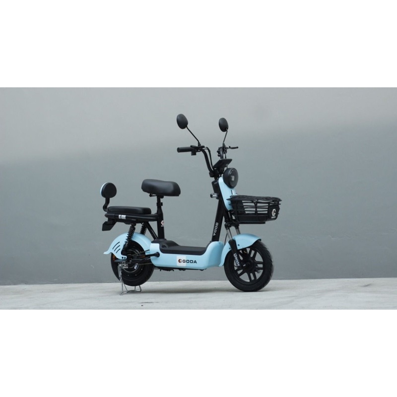 sepeda listrik GODA motor listrik removable battery portable hemat bahan bakar motor cas sepeda aki 