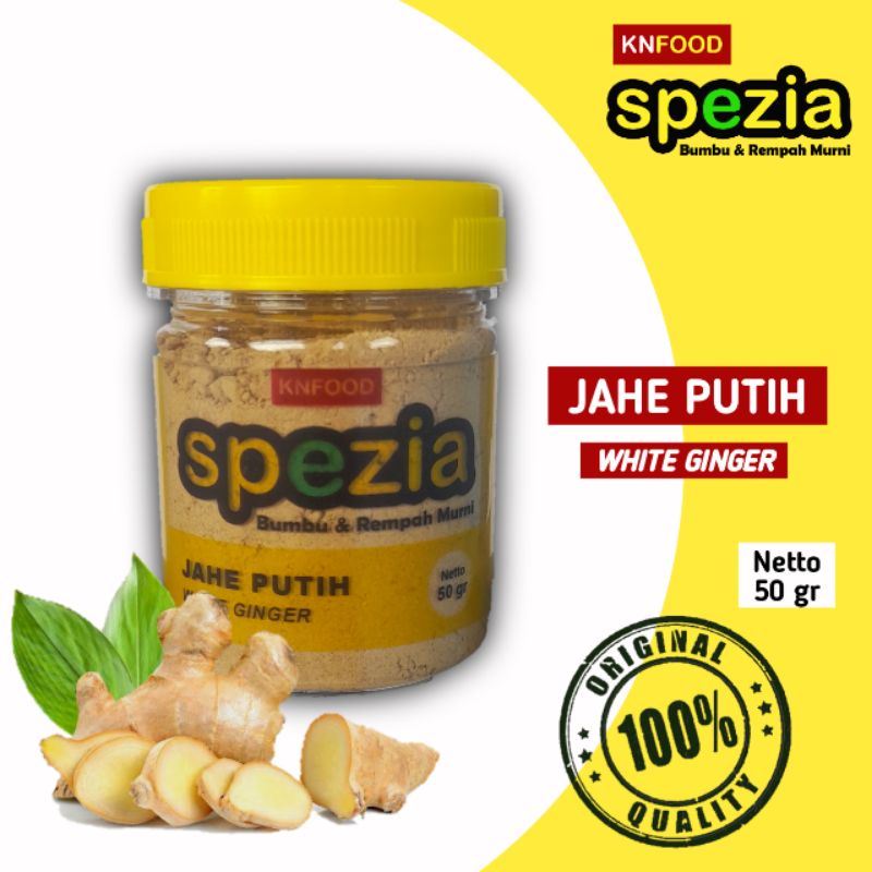 

JAHE PUTIH / JAHE BUBUK SPEZIA