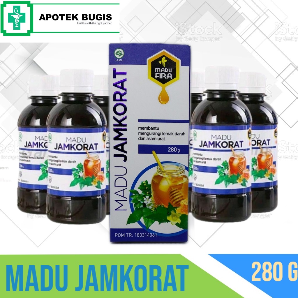 MADU JAMKORAT Obat Kolestrol dan Asam Urat  Madu Asam Urat Kolestrol - 280g