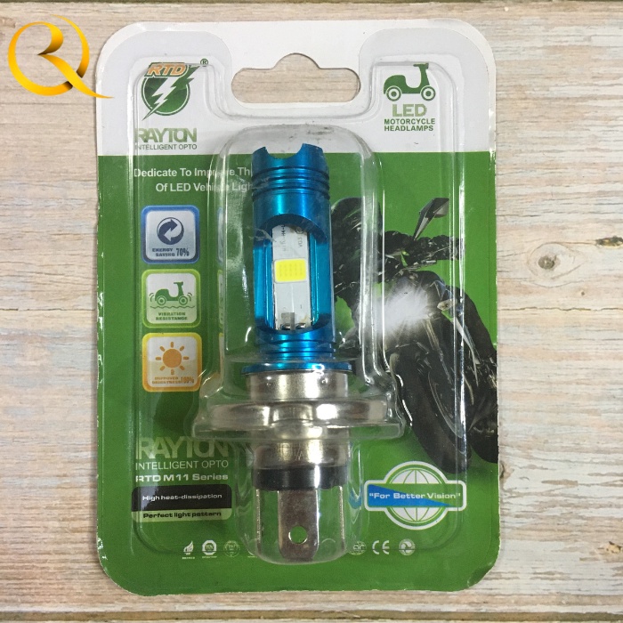 Lampu Lamp Bohlam Depan Led VIXION Plus Laser Merek RTD