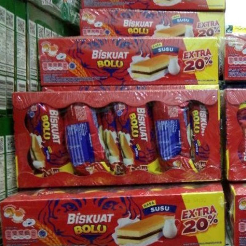 

Biskuat bolu susu harga perbox isi 12pcs