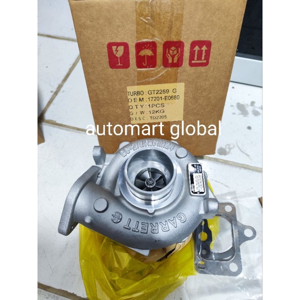 Turbo charger dutro 130ht 12 volt 17201-e0680