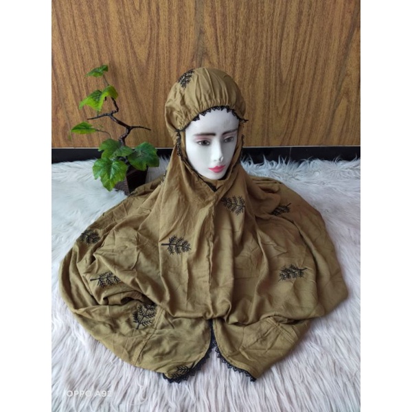 mekena lajuran dewasa rayon cemara