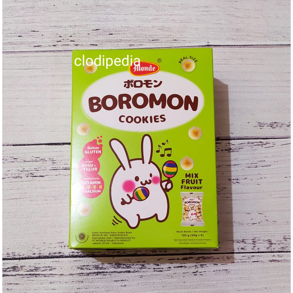 Monde Boromon Cookies / Snack Bayi/ Biskuit Bayi