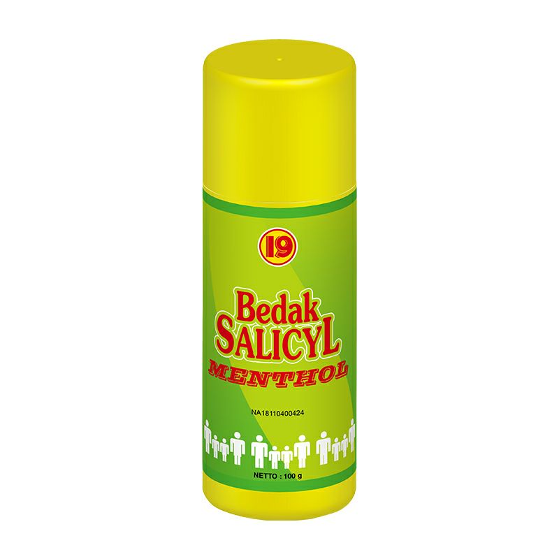 Bedak Salicyl Mentol 19