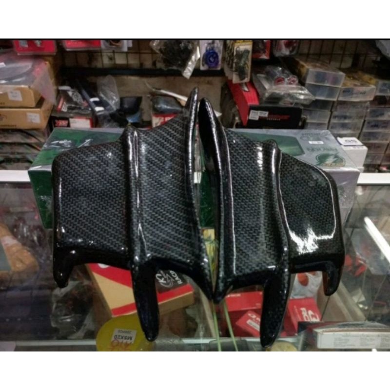 Winglet samping Aero Fairing Carbon universal all motor