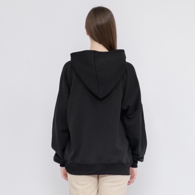 Boxy Hoodie Polos Oversized Jaket Sweater Pria