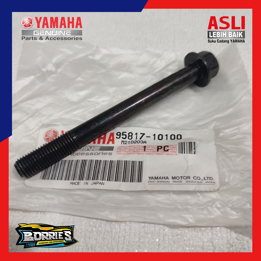 BAUT MESIN BELAKANG RX KING 95817-10100 ASLI YAMAHA