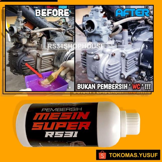 Pembersih Mesin Super RS31 | Penghilang Kerak Mobil, Pembersih Karat