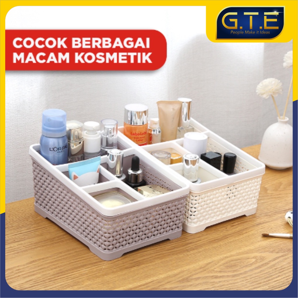GTE | STORAGE BASKET | KERANJANG PENYIMPANAN | RAK KOSMETIK | KERANJANG SERBAGUNA | KERANJANG JARING-JARING