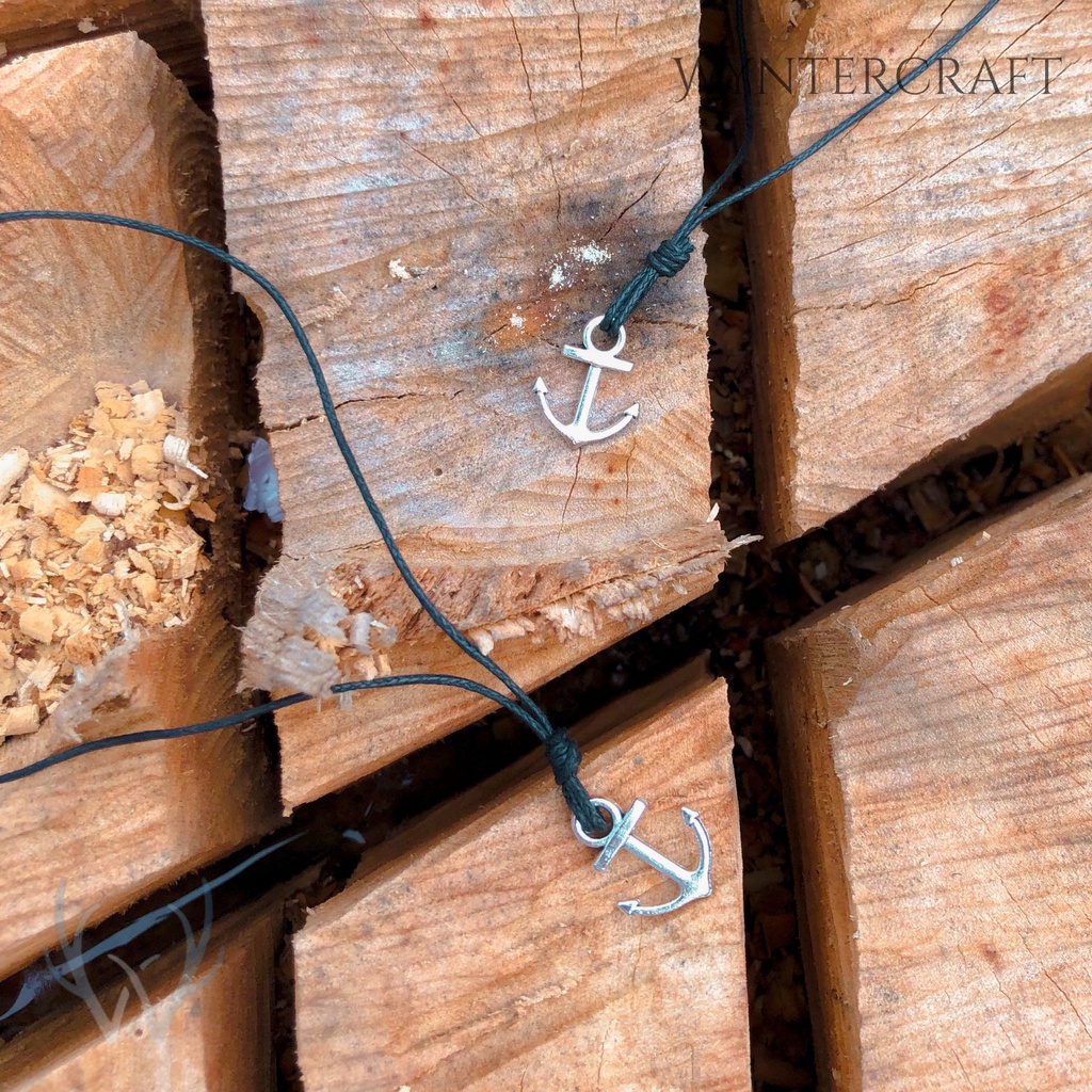 WA124 Gelang Charm Jangkar Anchor Unisex Bracelet by Wynter Craft