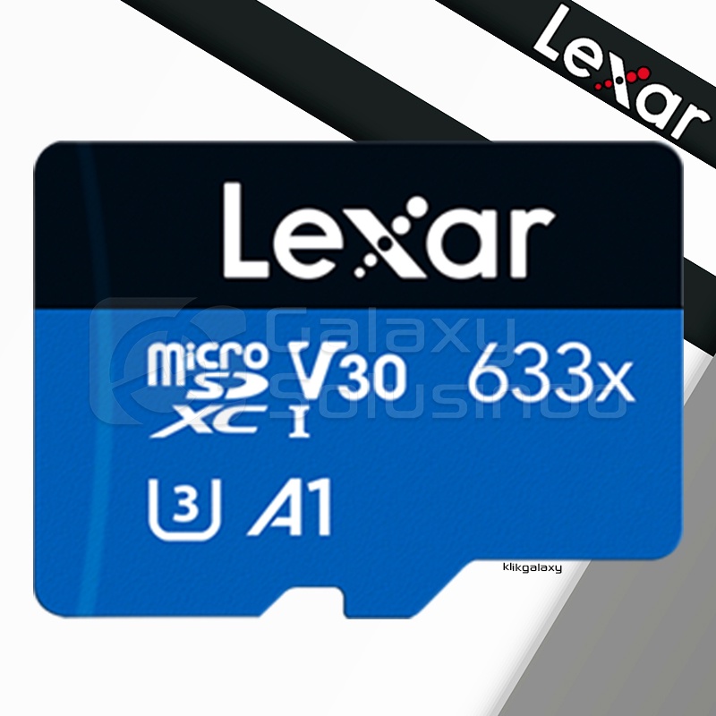 LEXAR Micro SD card 64GB 633x up to 100mb/s + Non Adapter