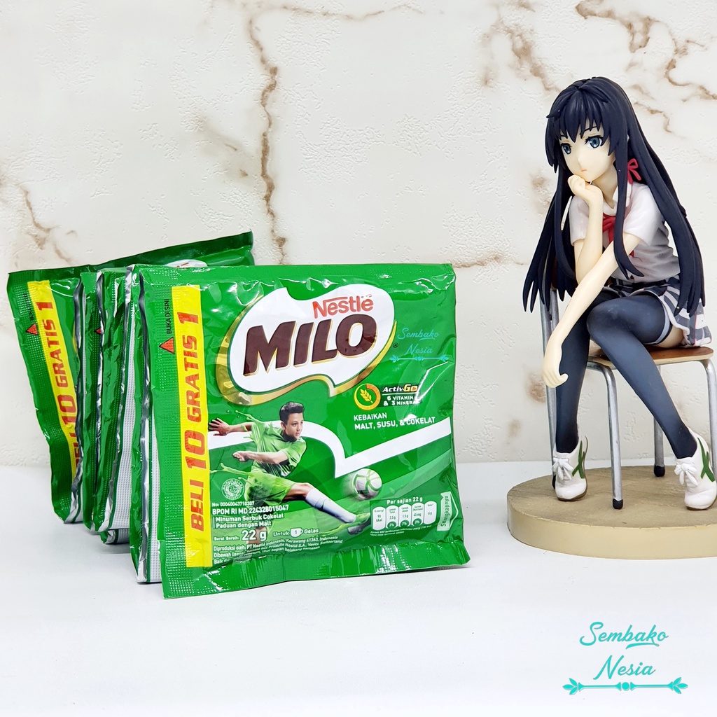 

Milo Activ Go 22gr (10+1 Saset)